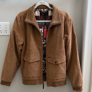 Pendleton Brown Lightweight Corduroy Shirt Jacket